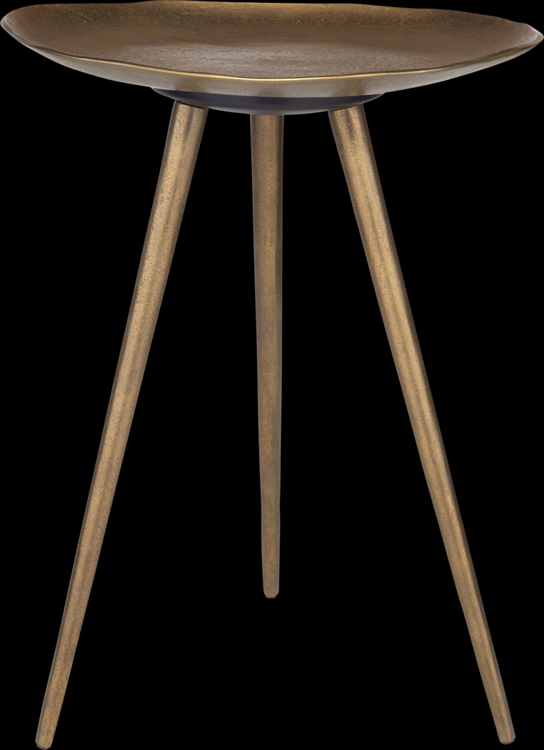 Rohza Brass Accent Table - Thumbnail - Image 5