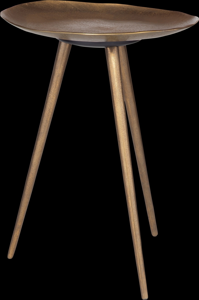 Rohza Brass Accent Table - Thumbnail - Image 1