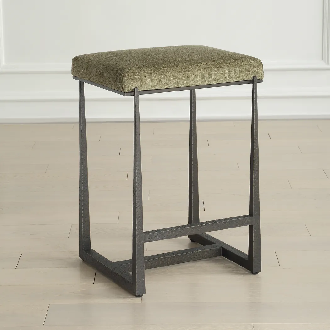 Roial II Green Barstool - Thumbnail - Image 2