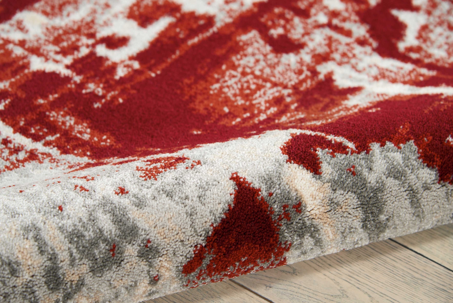 Rojo Place Red 8' x 10' Rug - Thumbnail - Image 3