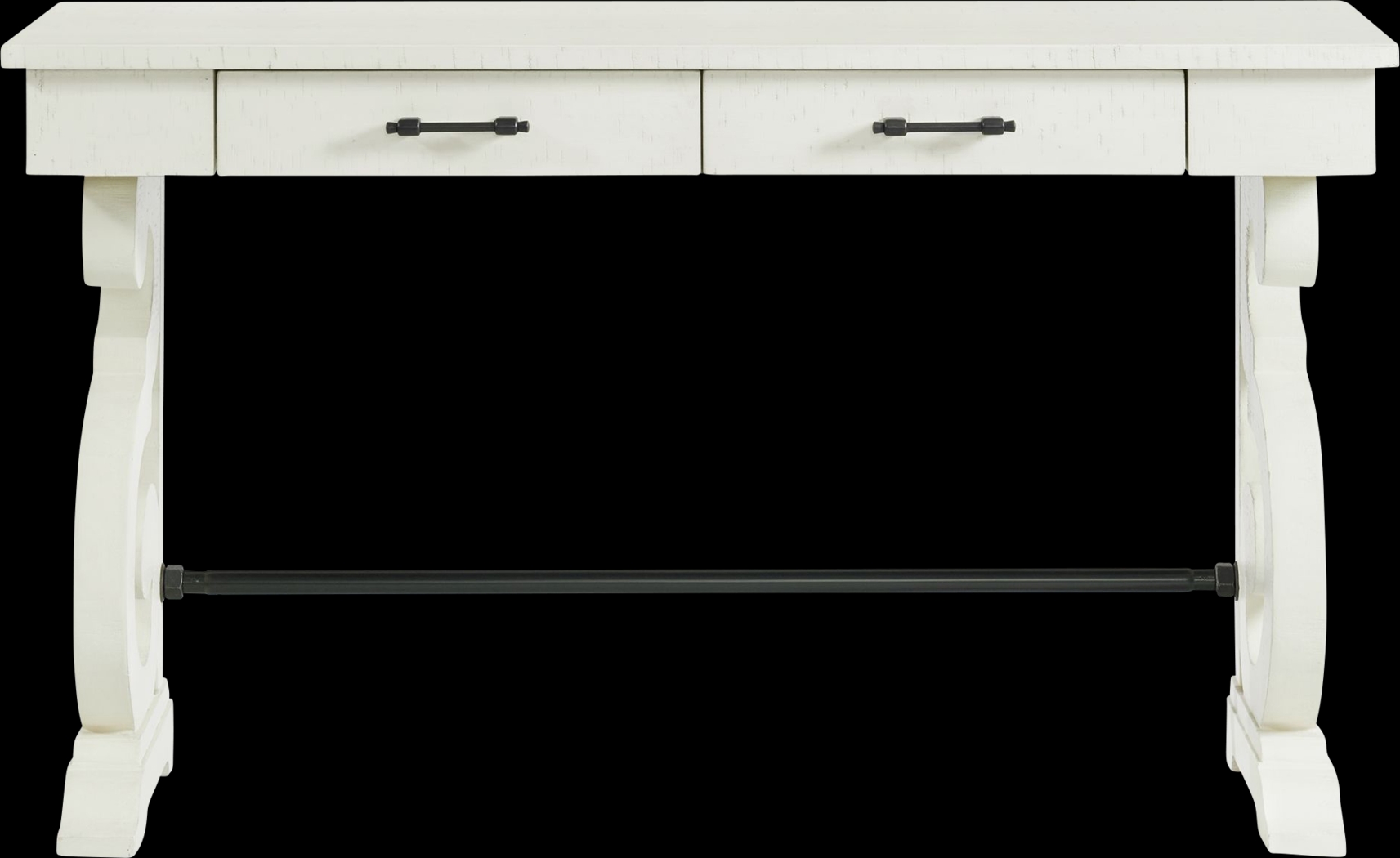 Roleeson White Sofa Table - Thumbnail - Image 3