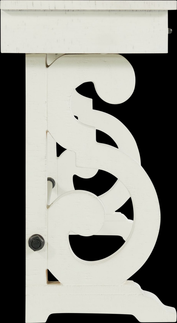 Roleeson White Sofa Table - Thumbnail - Image 4