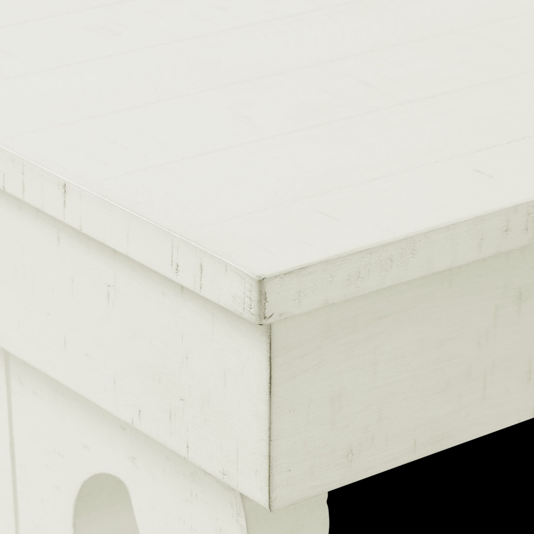 Roleeson White Sofa Table - Thumbnail - Image 7