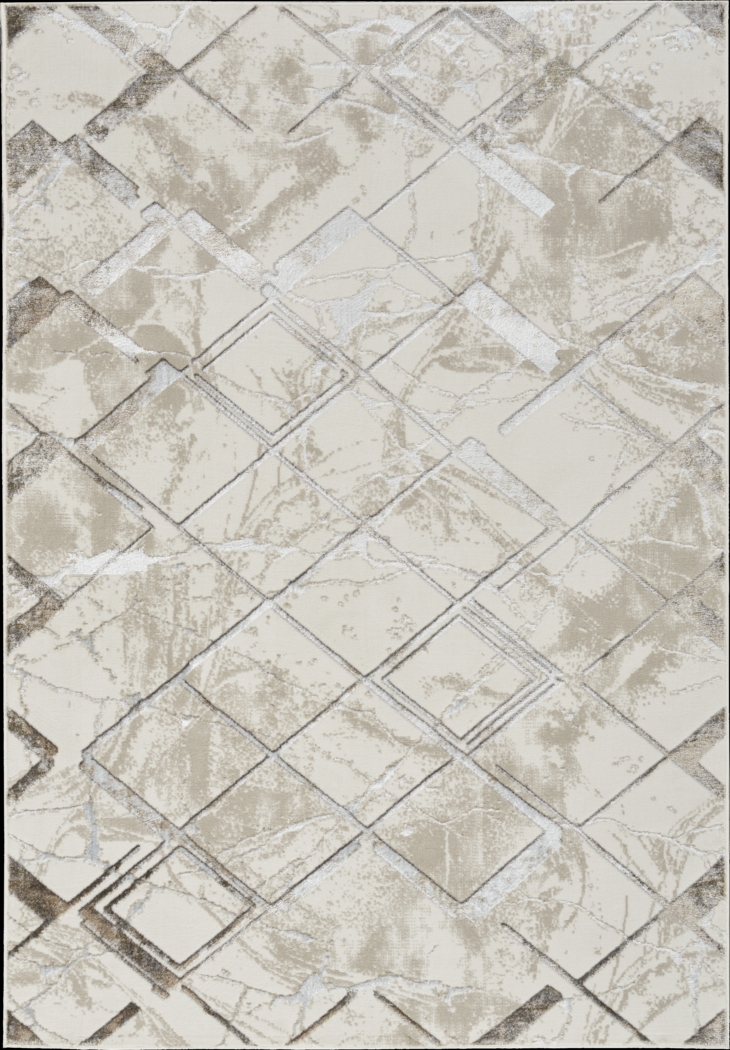 Rolim Ivory 5'3 x 7'3 Rug - Thumbnail - Image 1