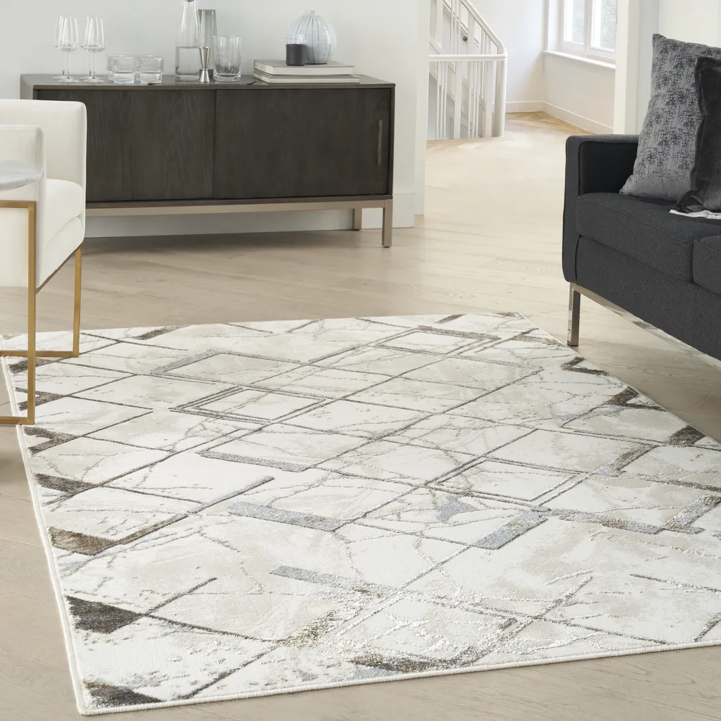Rolim Ivory 9' x 12' Rug - Thumbnail - Image 2