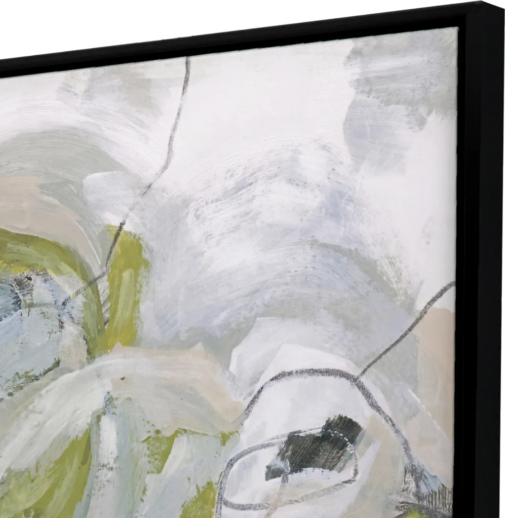 Rolling Flows I Gray Framed Artwork - Thumbnail - Image 4