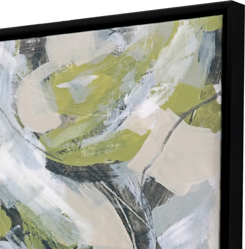 Rolling Flows II Gray Framed Artwork - Thumbnail - Image 4