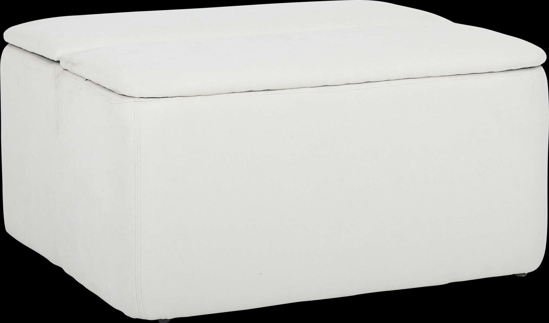 Rollingbrook Cream Ottoman - Thumbnail - Image 1