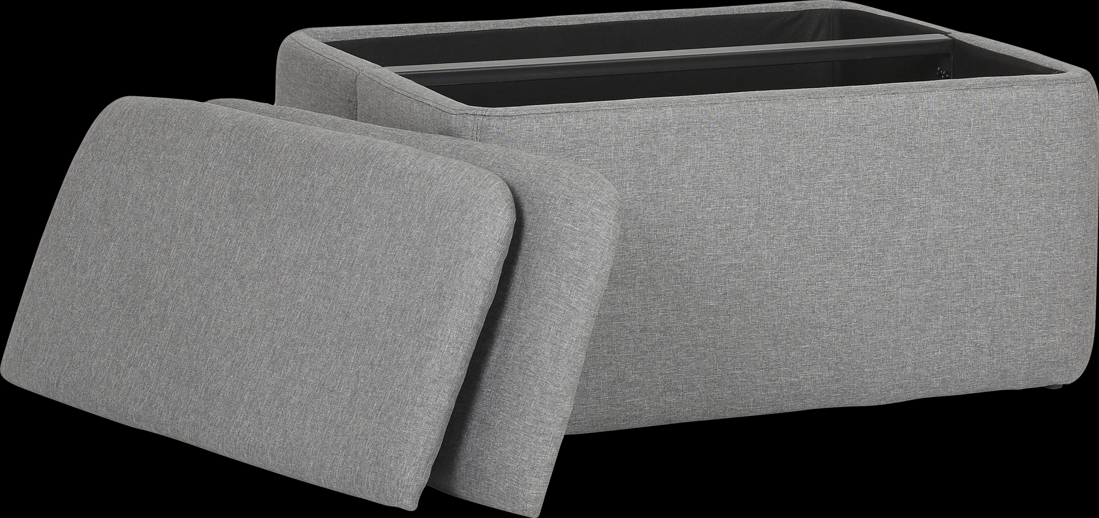 Rollingbrook Gray Ottoman - Thumbnail - Image 6