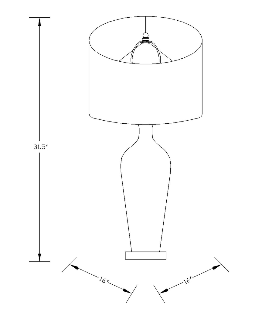 Rollins Oaks Aqua Lamp - Thumbnail - Image 11