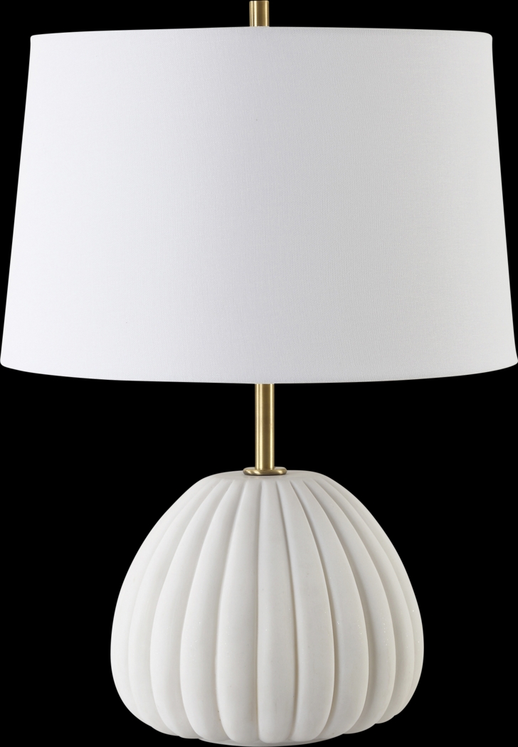 Rolyat Bay White Lamp - Thumbnail - Image 1