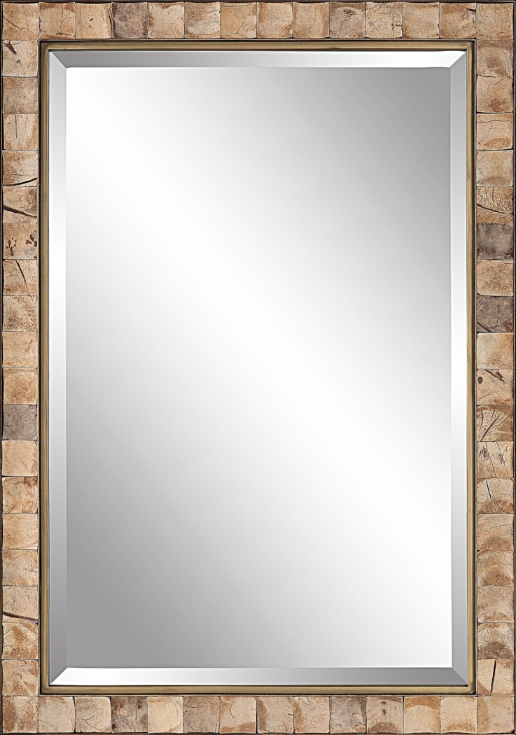 Romelie Gold Mirror - Thumbnail - Image 1