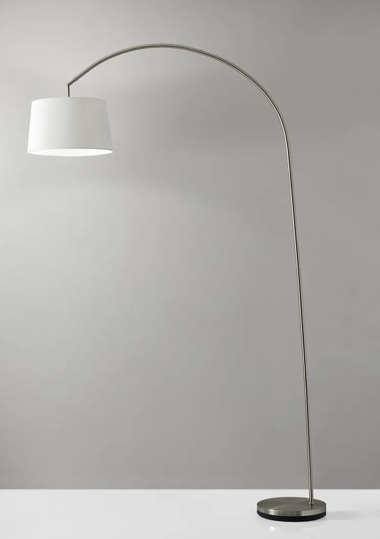 Ronin Silver Floor Lamp - Thumbnail - Image 3