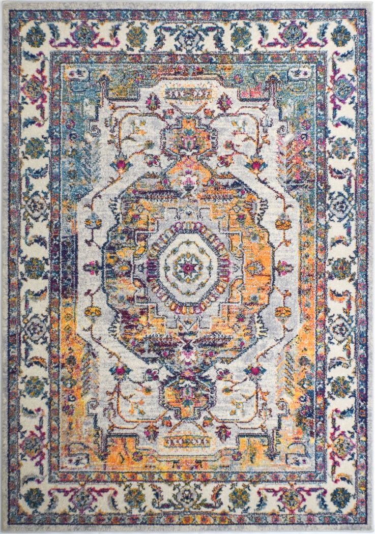 Ronith Blue 8' x 10' Rug - Thumbnail - Image 1