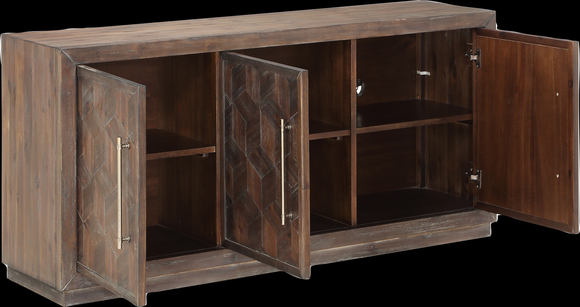 Ronlea Brown Credenza - Thumbnail - Image 4