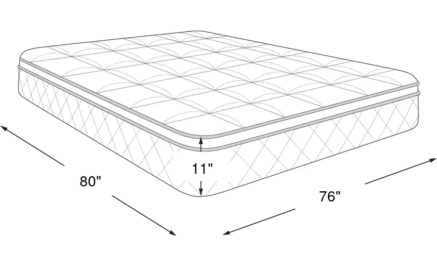 Dimension Image. Please refer to the Dimension Tab on this page for dimension details.