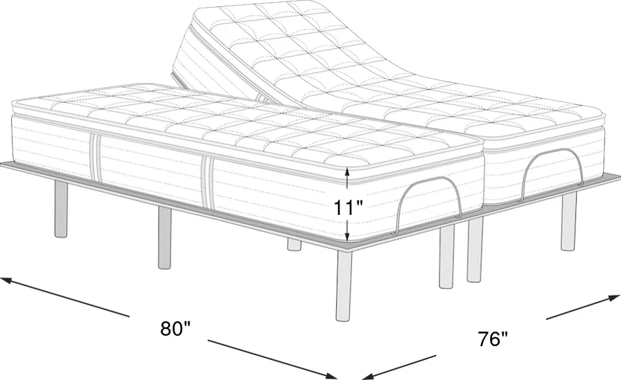 Dimension Image. Please refer to the Dimension Tab on this page for dimension details.