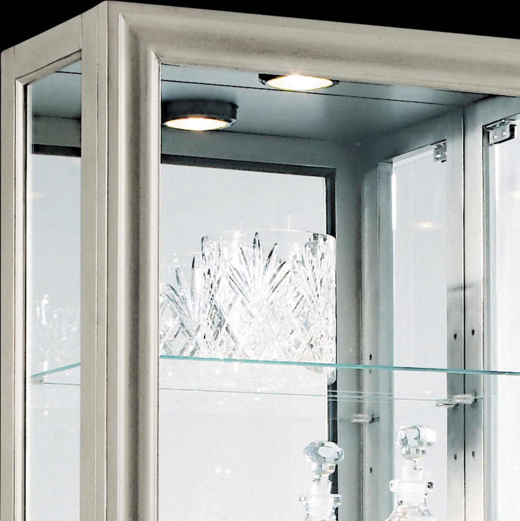 Rootmart Silver Curio Cabinet - Thumbnail - Image 4