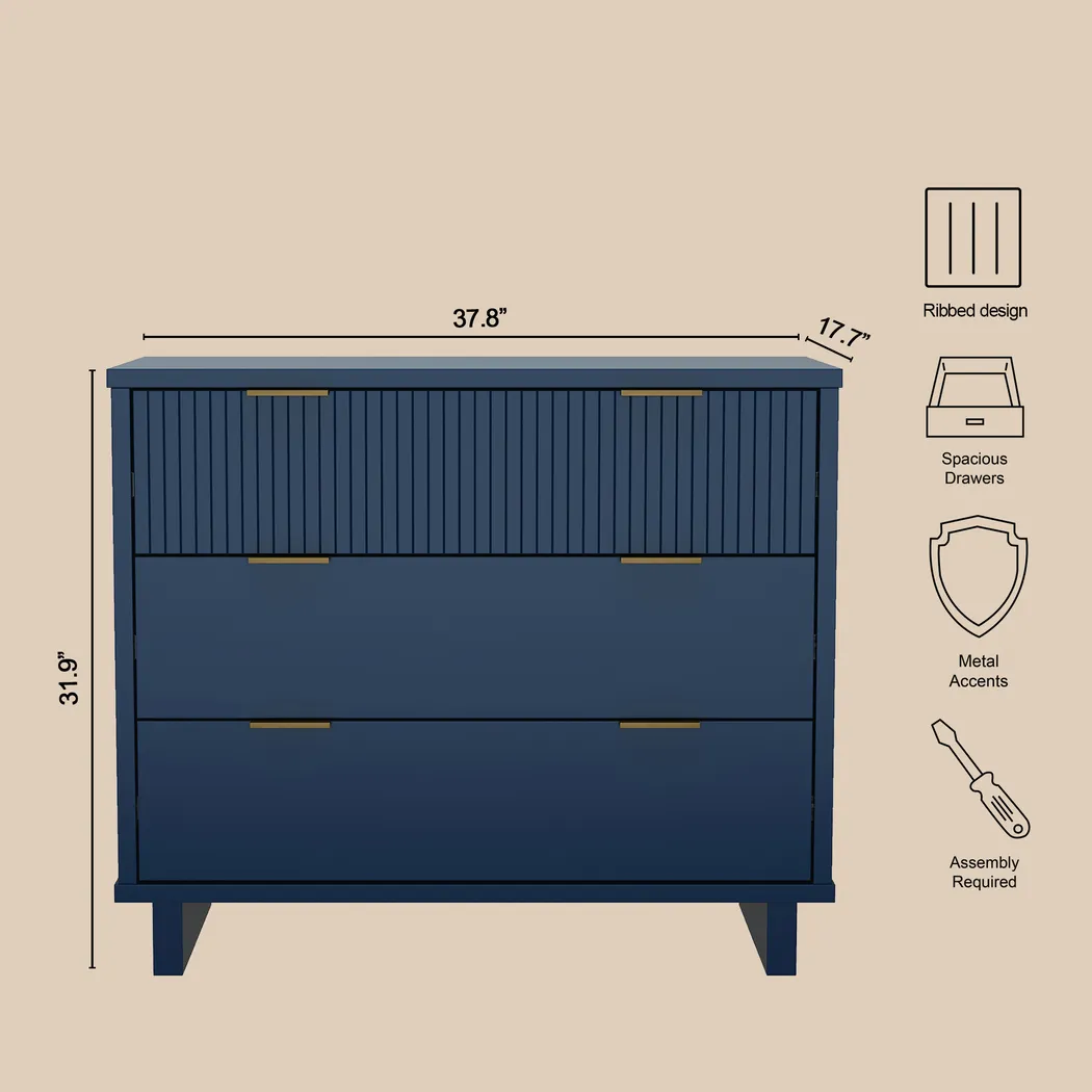 Rorda Blue Dresser - Thumbnail - Image 7