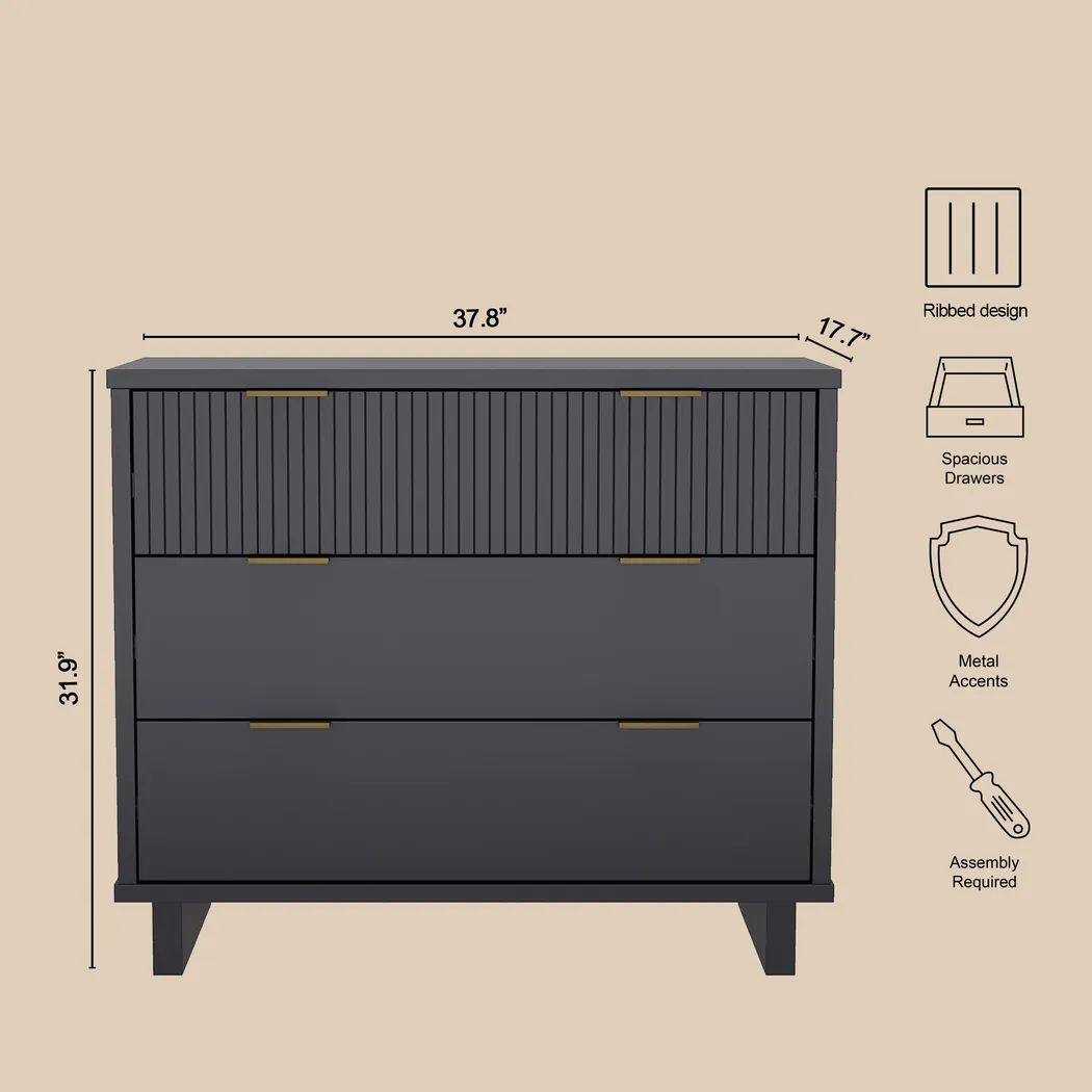 Rorda Charcoal Dresser - Thumbnail - Image 5