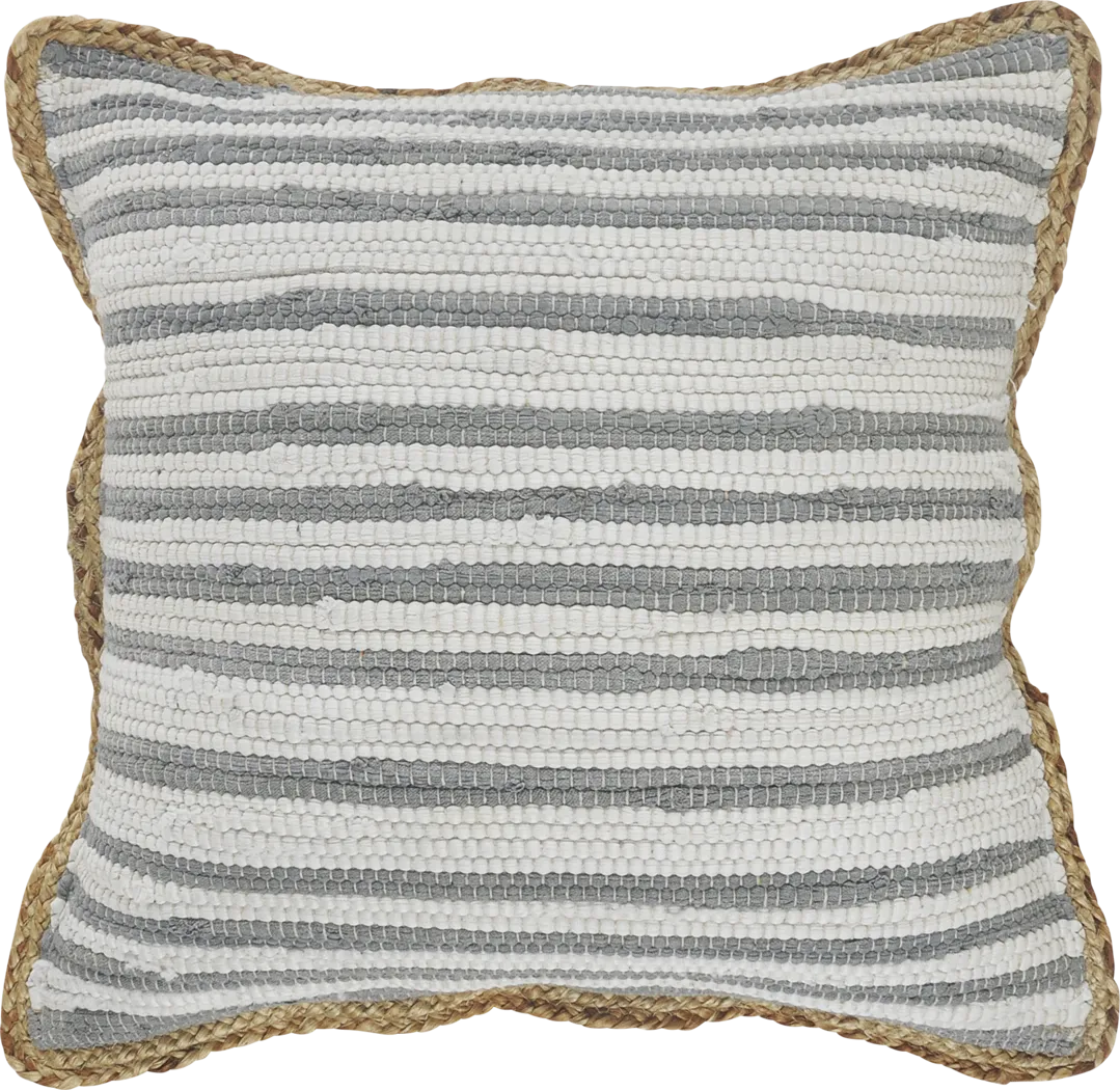 Roree Gray Pillow, Set of 2 - Thumbnail - Image 4