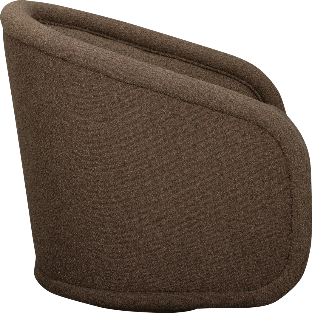 Rory Brown Swivel Chair - Thumbnail - Image 3