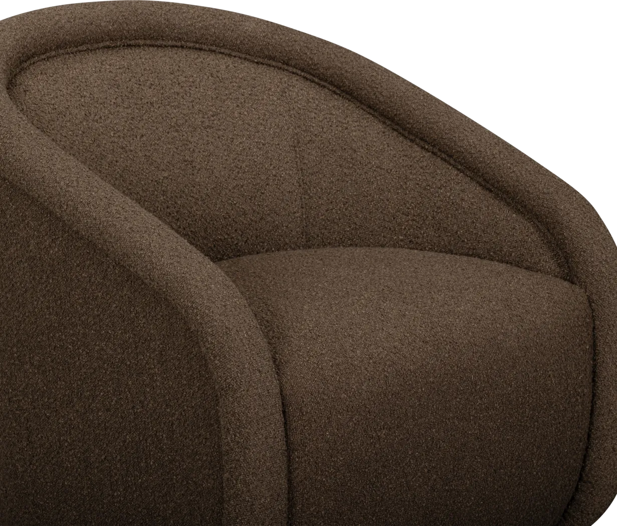 Rory Brown Swivel Chair - Thumbnail - Image 4