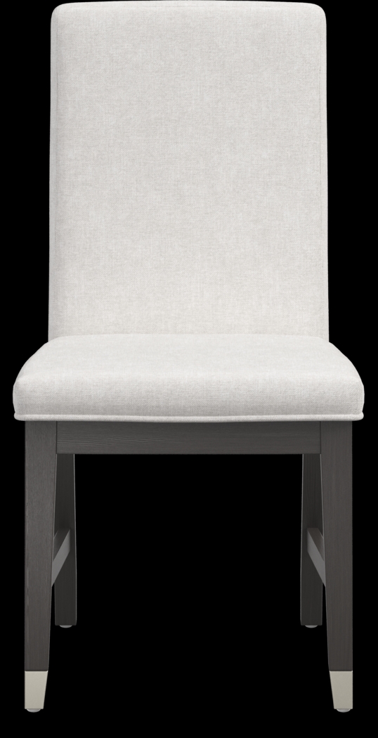 Rosalie Beige Upholstered Side Chair - Thumbnail - Image 3