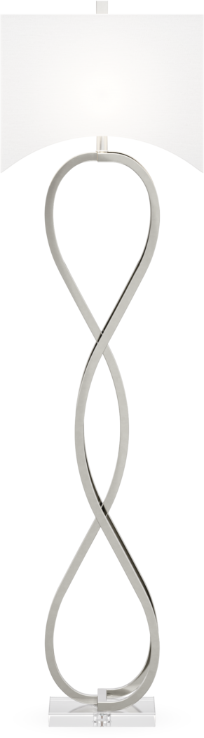 Rosalie Cove Silver Floor Lamp - Thumbnail - Image 2