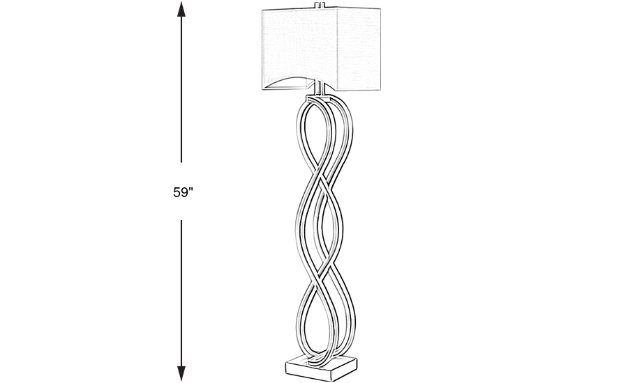 Dimension Image. Please refer to the Dimension Tab on this page for dimension details.