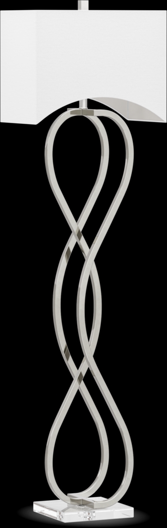 Rosalie Cove Silver Floor Lamp - Thumbnail - Image 1