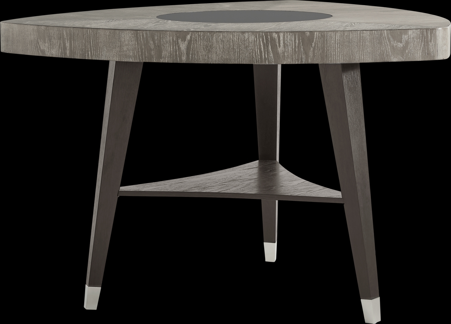 Rosalie Gray 4 Pc Counter Height Dining Room with Gray Stools and Bench - Thumbnail - Image 2