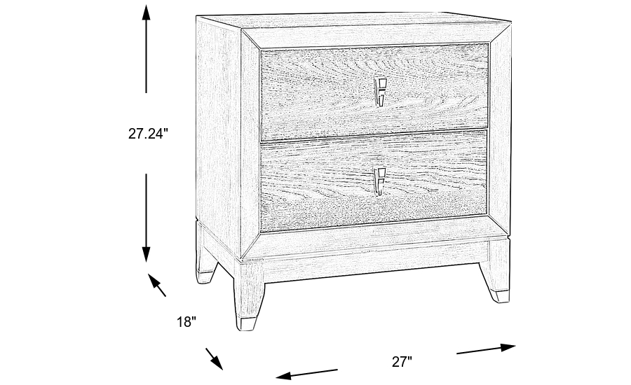 Dimension Image. Please refer to the Dimension Tab on this page for dimension details.