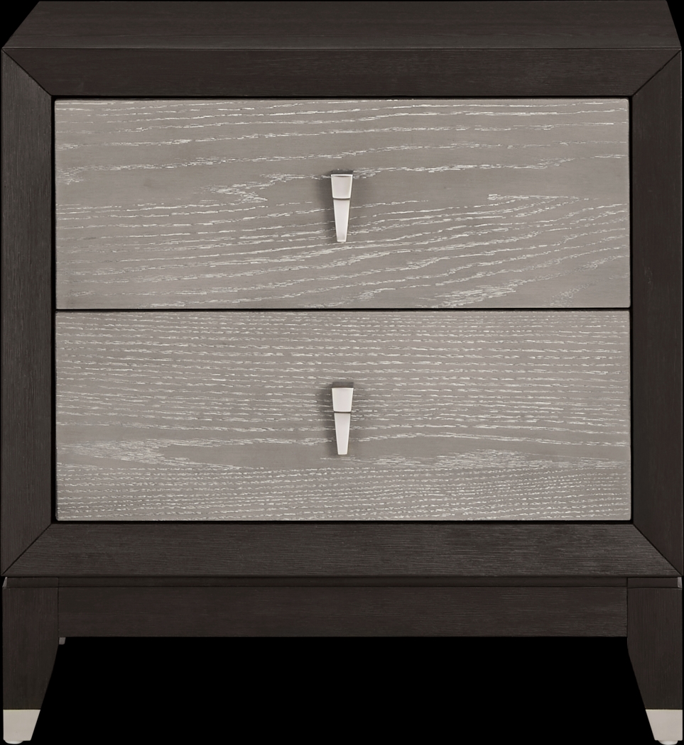 Rosalie Gray and Black 7 Pc King Storage Bedroom - Thumbnail - Image 13