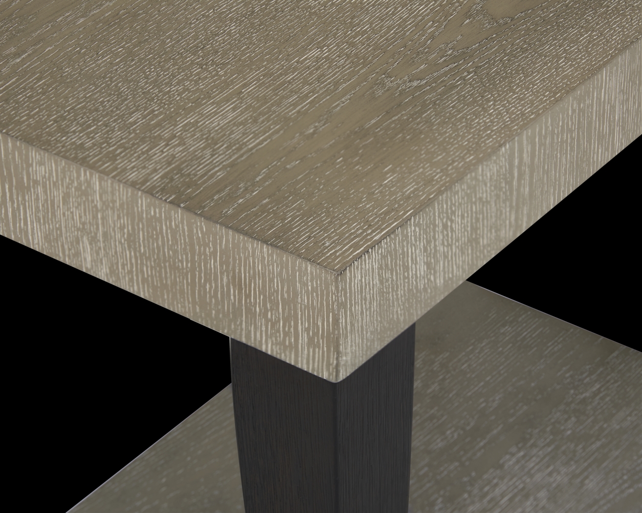 Rosalie Gray Chairside Table - Thumbnail - Image 4