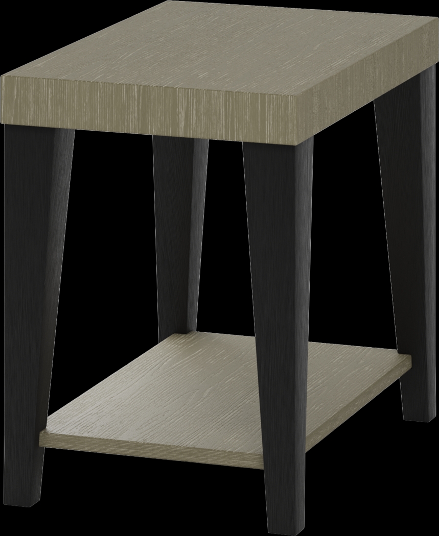 Rosalie Gray Chairside Table - Thumbnail - Image 1