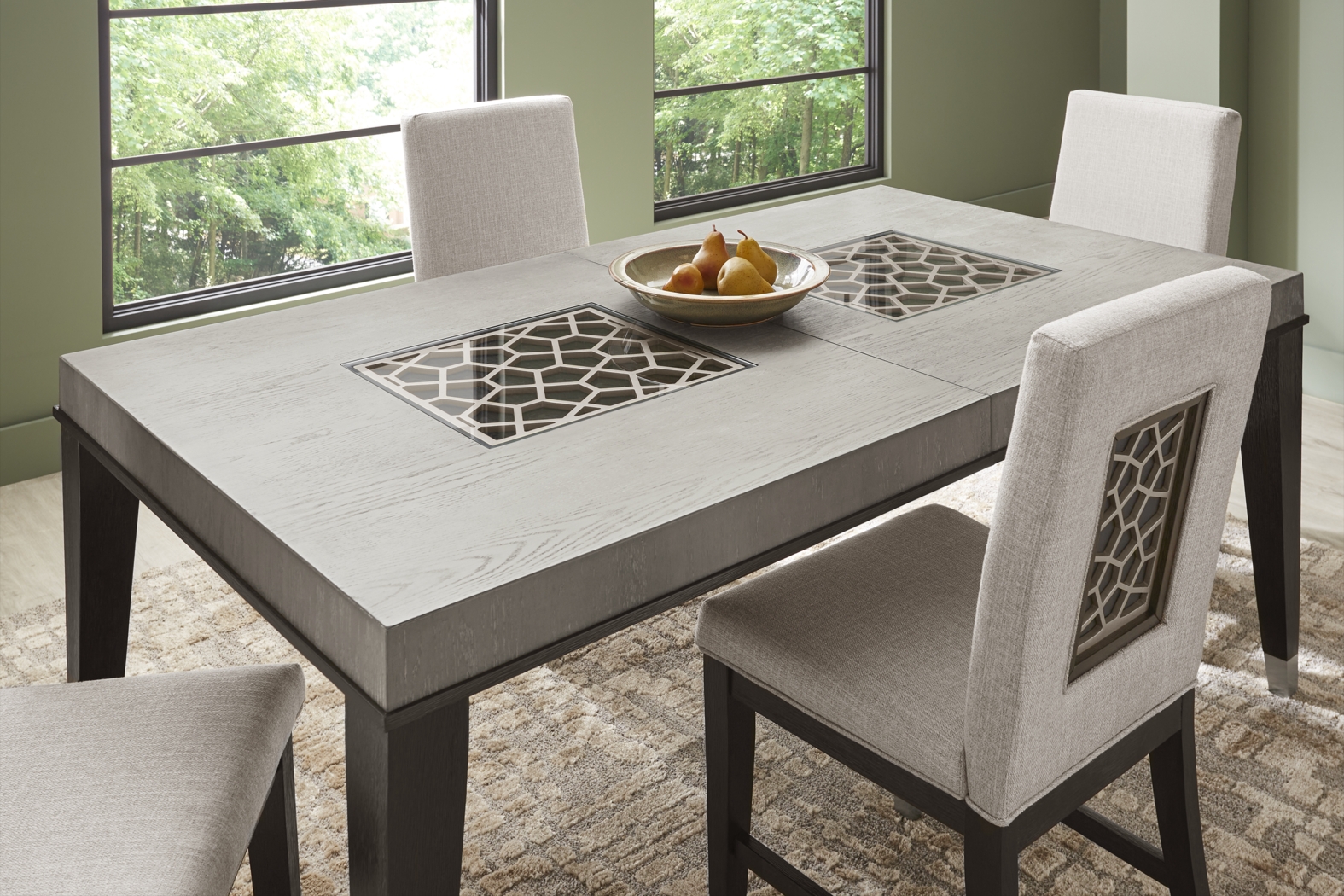 Rosalie Gray 5 Pc Dining Room - Thumbnail - Image 6