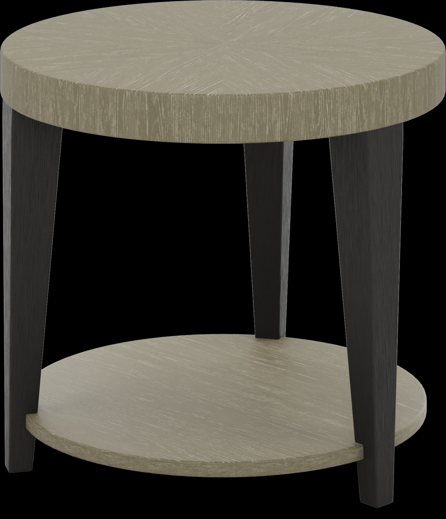 Rosalie Gray End Table - Thumbnail - Image 1