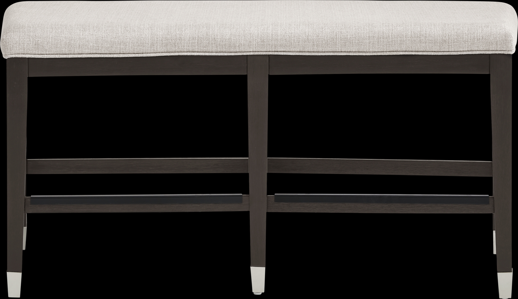 Rosalie Gray 4 Pc Counter Height Dining Room with Gray Stools and Bench - Thumbnail - Image 5