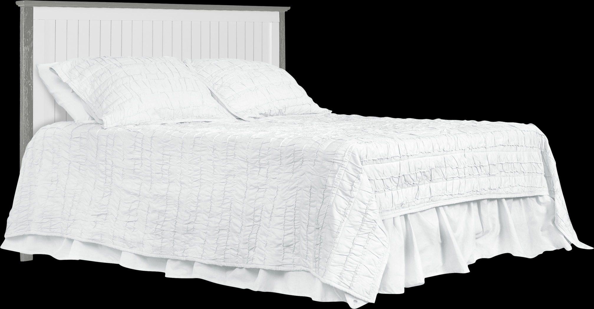 Rosamund White-Silver Convertible Crib - Thumbnail - Image 7