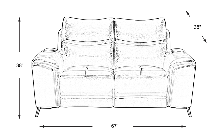 Dimension Image. Please refer to the Dimension Tab on this page for dimension details.