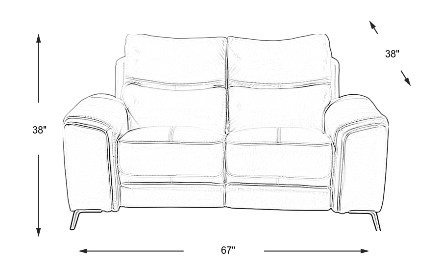 Dimension Image. Please refer to the Dimension Tab on this page for dimension details.