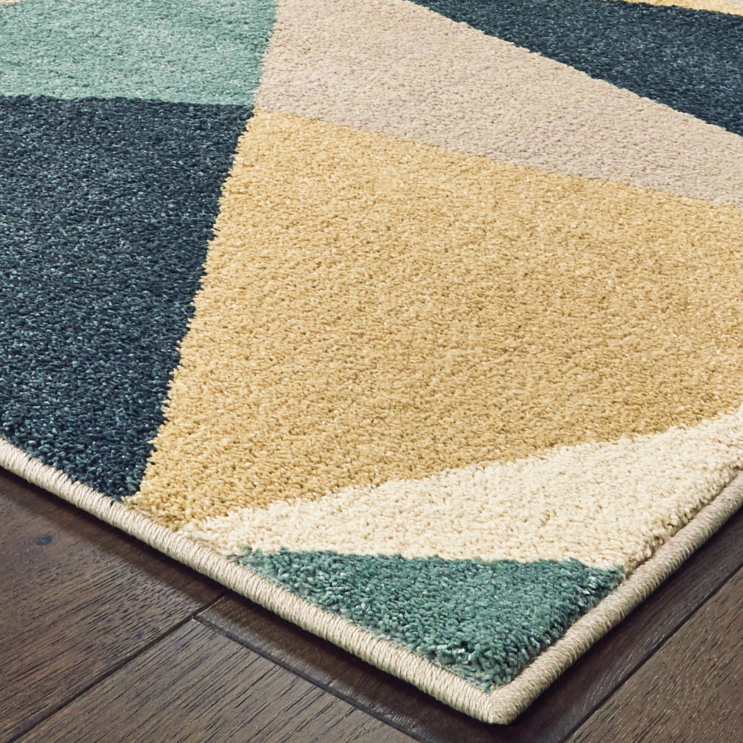 Rosbury Orange 6'7 x 9'2 Rug - Thumbnail - Image 3