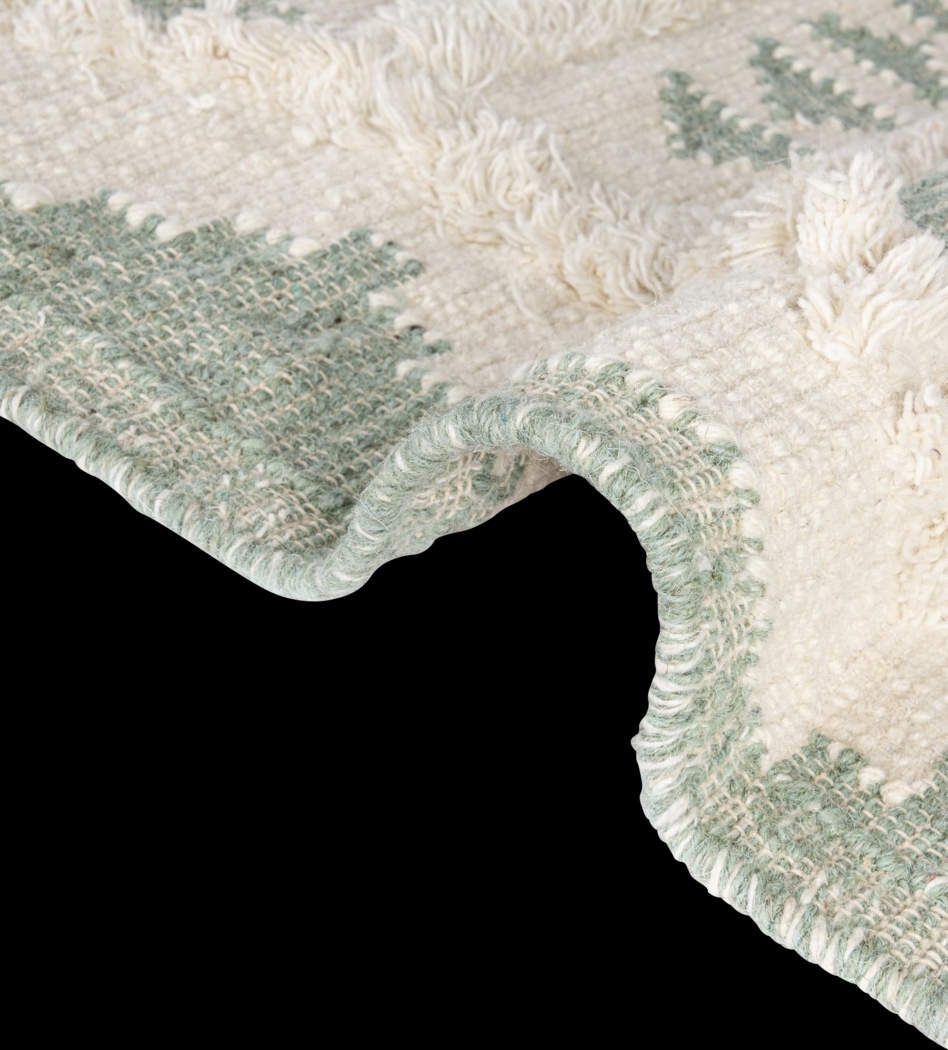 Rosea Aqua 5'1 x 8' Rug - Thumbnail - Image 3