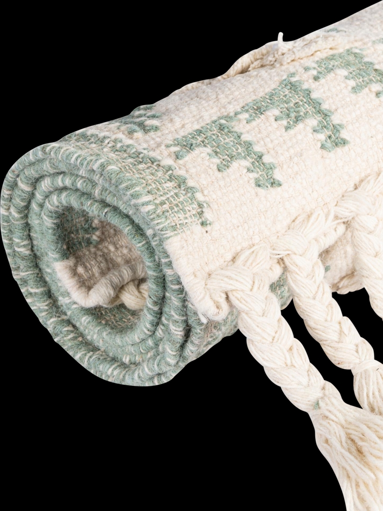 Rosea Aqua 8' x 10' Rug - Thumbnail - Image 6