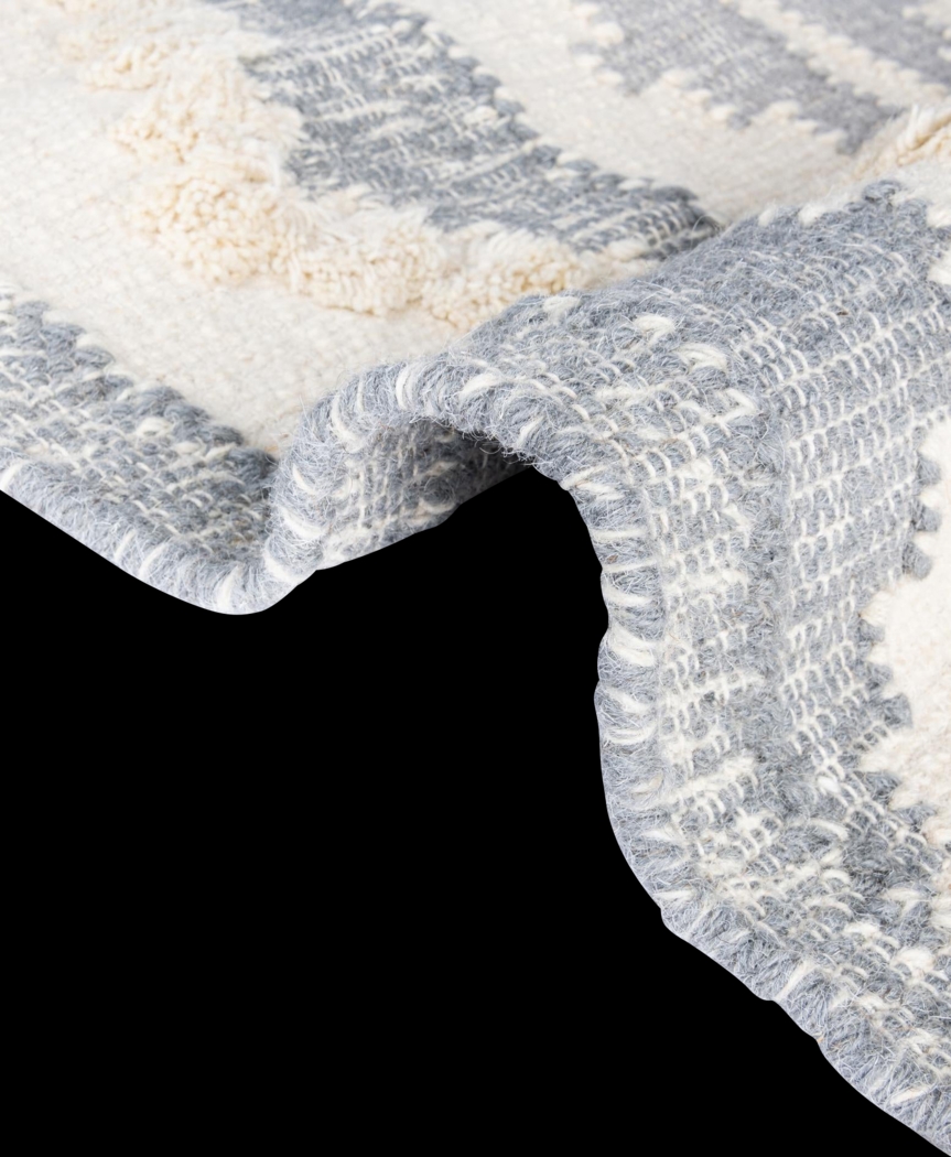 Rosea Gray 5'1 x 8' Rug - Thumbnail - Image 6