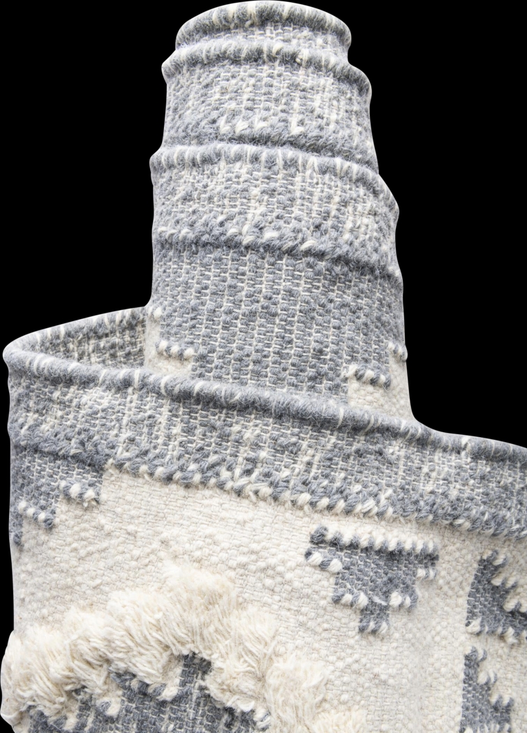 Rosea Gray 5'1 x 8' Rug - Thumbnail - Image 7