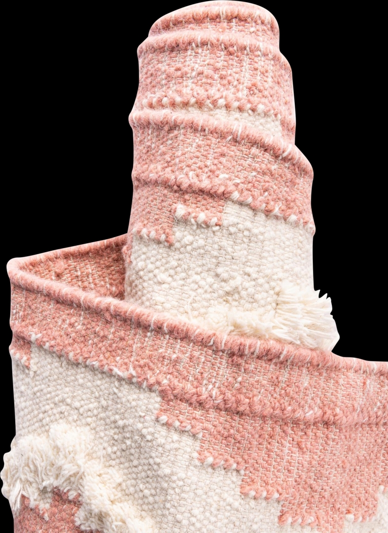 Rosea Pink 5'1 x 8' Rug - Thumbnail - Image 4