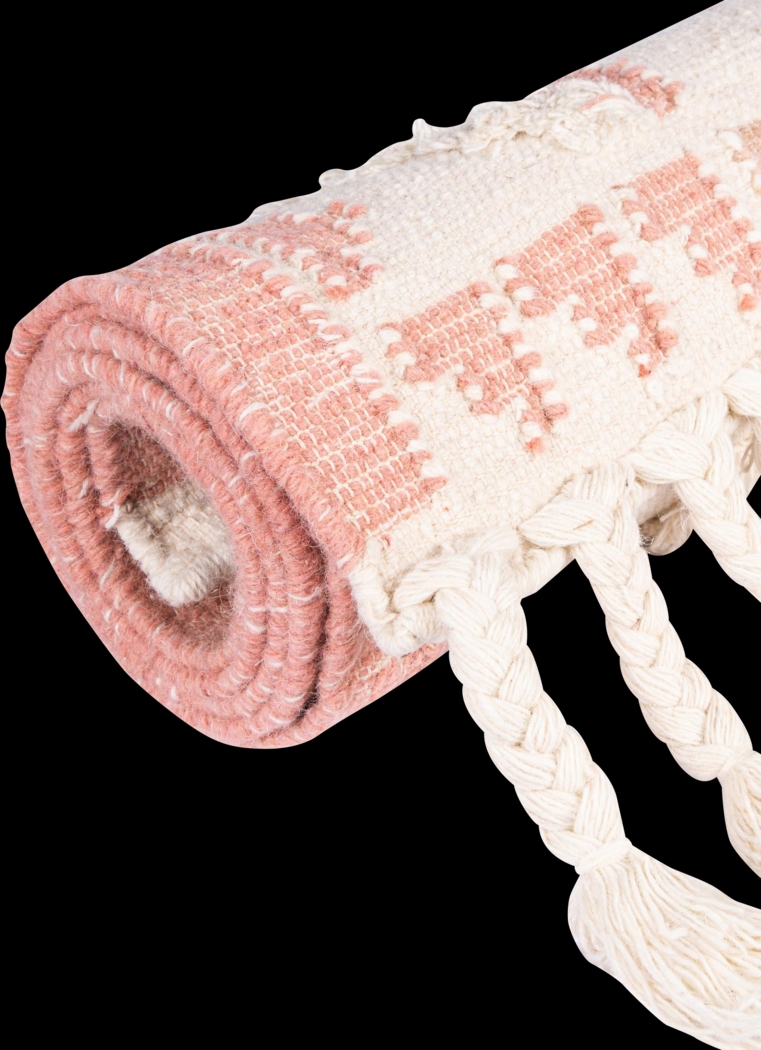 Rosea Pink 9' x 12' Rug - Thumbnail - Image 3