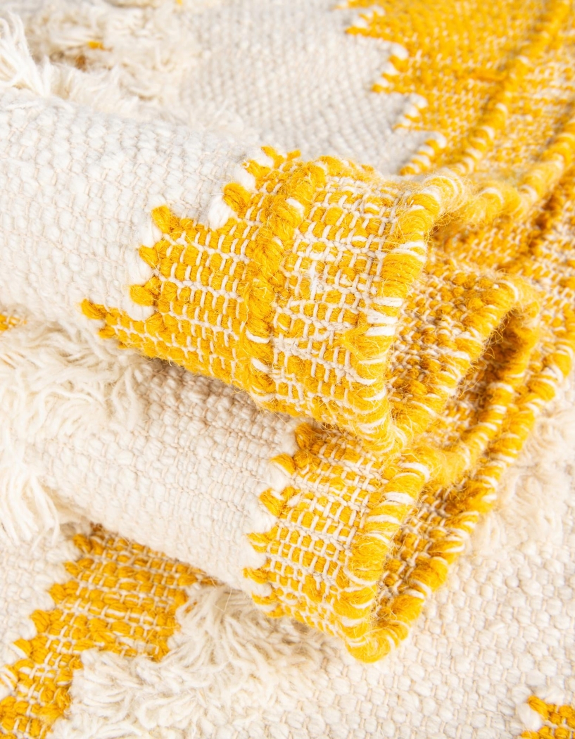 Rosea Yellow 8' x 10' Rug - Thumbnail - Image 4